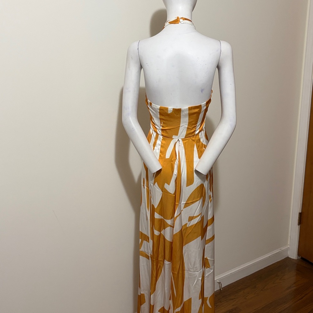 Blithe La  Elena Abstract Pattern Maxi Top Size S - Picture 6 of 11